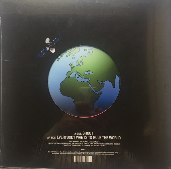 Tears For Fears : Shout / Everybody Wants To Rule The World (12", Single, Ltd)