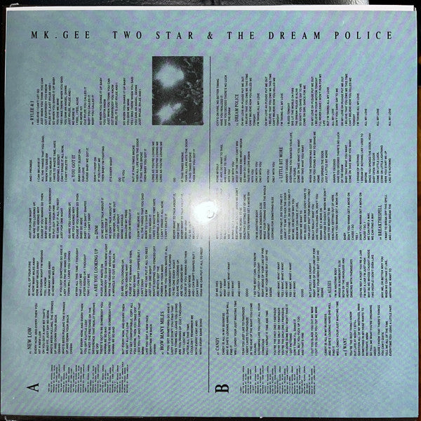 Mk.gee : Two Star & The Dream Police (LP, Album, RE, Gre)