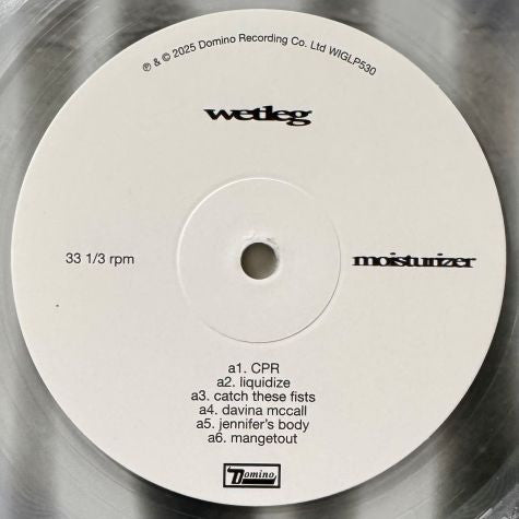 Wetleg* : Moisturizer (LP, Album, Ltd, Cle)