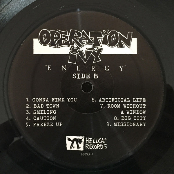 Operation Ivy : Energy (LP, Album, RE)