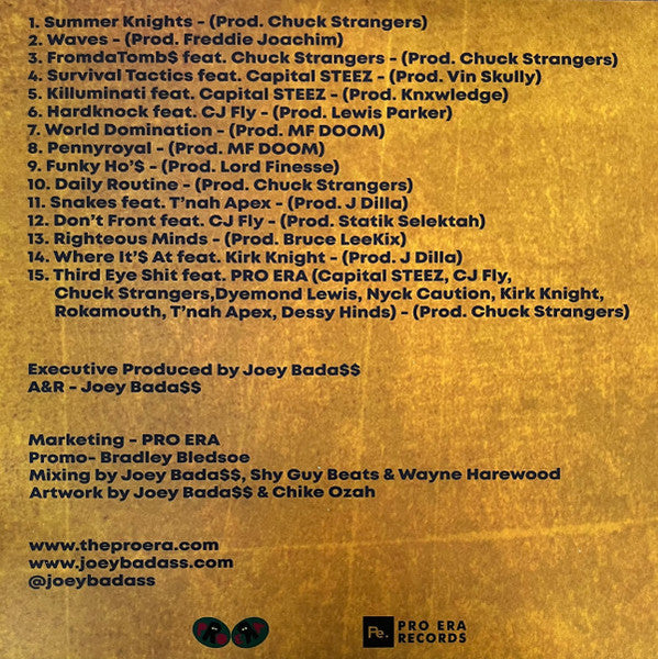 Joey Bada$$ : 1999 (2xLP, Ltd, Mixtape, RE, RP)