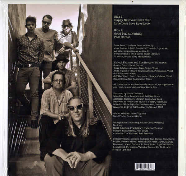 Violent Femmes : Happy New Year (12", EP, RSD, Ltd, Cha)