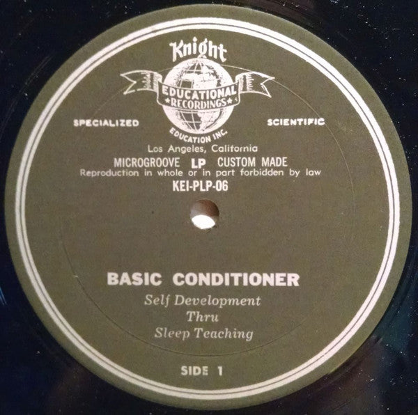 Unknown Artist : Learn While You Sleep – Basic Conditioner (LP, Mono)
