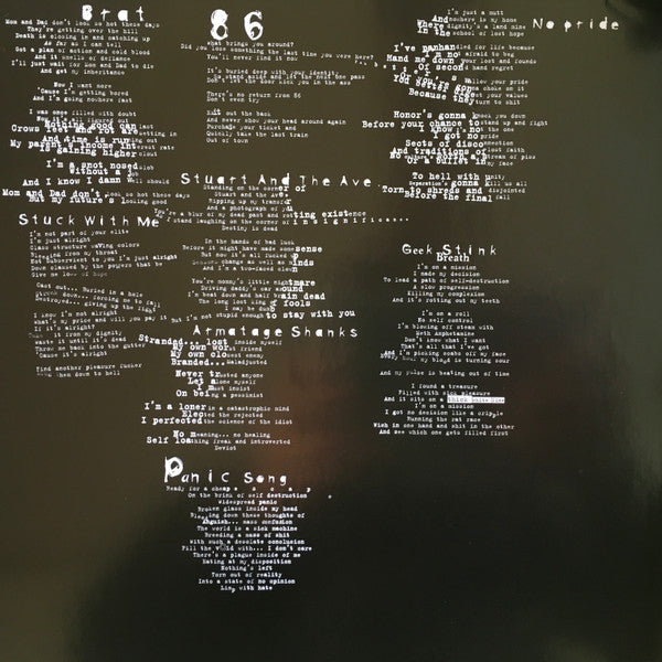 Green Day : Insomniac (LP, Album, RE)