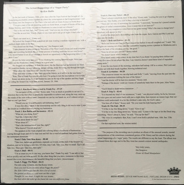 Ken Kesey : The Acid Test (LP, Album, RSD, Ltd, RE)