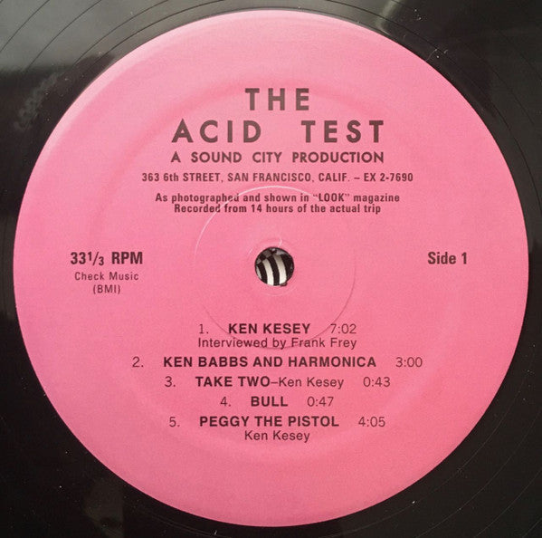 Ken Kesey : The Acid Test (LP, Album, RSD, Ltd, RE)
