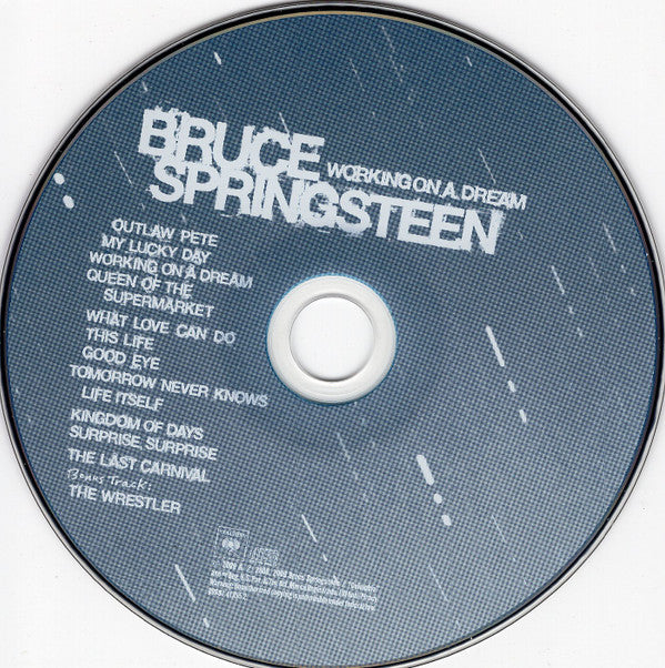 Bruce Springsteen : Working On A Dream (CD, Album + DVD-V, NTSC + Del)