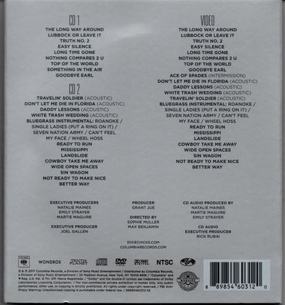 Dixie Chicks : DCX MMXVI (2xCD + DVD-V, NTSC)