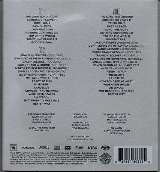 Dixie Chicks : DCX MMXVI (2xCD + DVD-V, NTSC)
