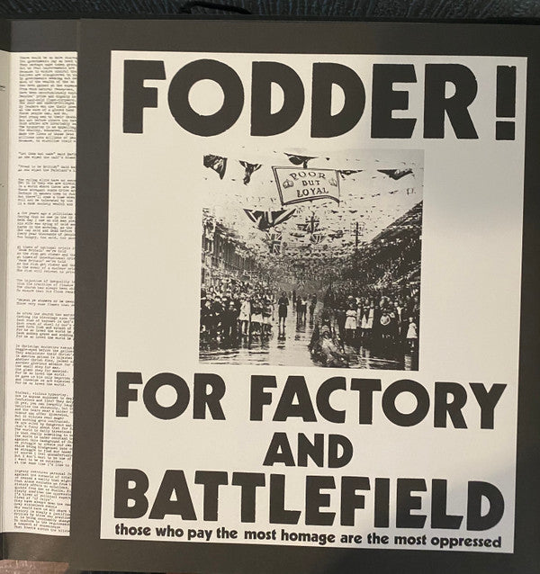 Crass : Yes Sir, I Will. (LP, Album, RE, RM)