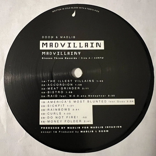 Doom* And Madlib - Madvillain : Madvillainy (2xLP, Album, RE)
