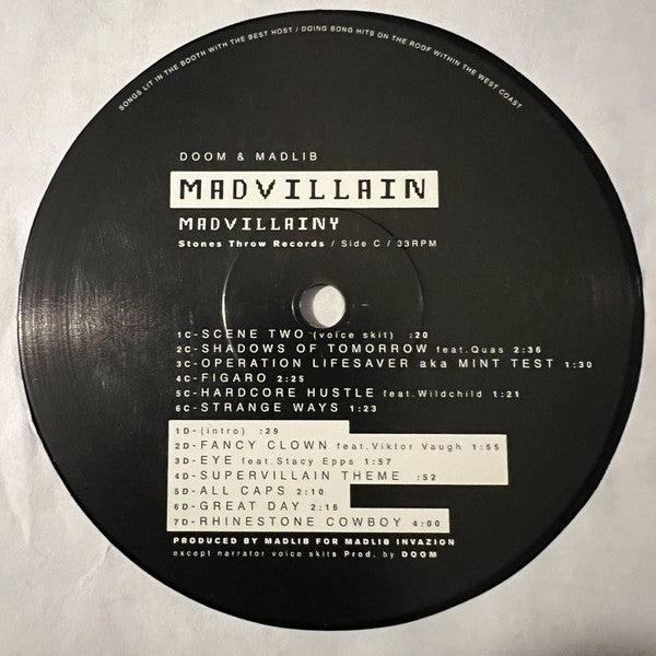 Doom* And Madlib - Madvillain : Madvillainy (2xLP, Album, RE)