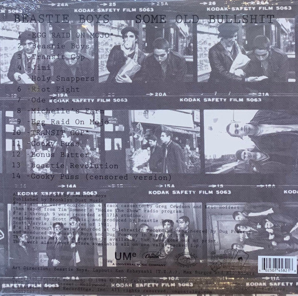 Beastie Boys : Some Old Bullshit (LP, RSD, Comp, Ltd, RE, Whi)
