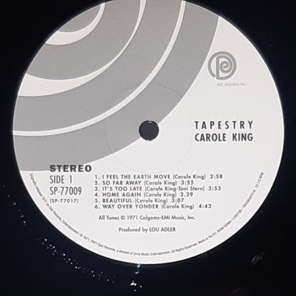 Carole King : Tapestry (LP, Album, RE, Gat)