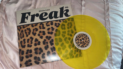 Doja Cat : Freak (12", Single, Ltd, Yel)