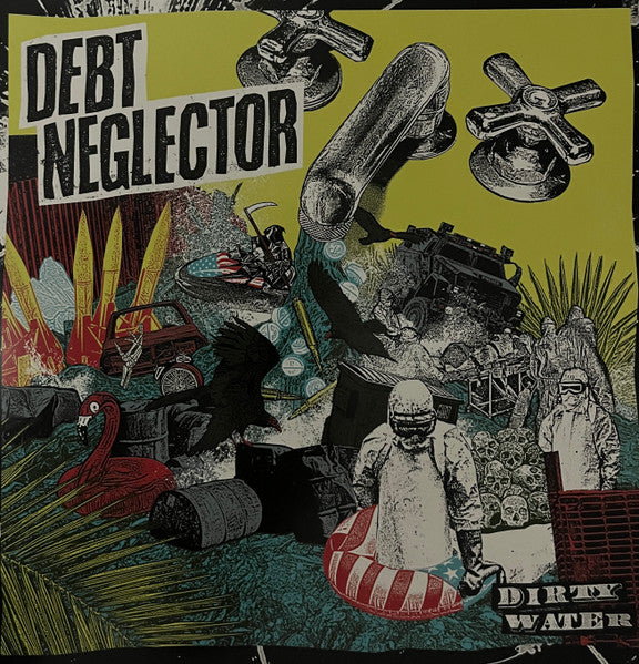 Debt Neglector : Dirty Water (LP, Album, Yel)