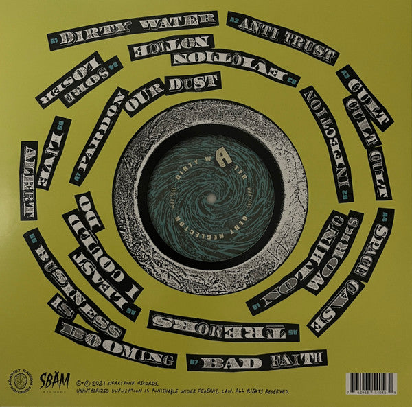 Debt Neglector : Dirty Water (LP, Album, Yel)