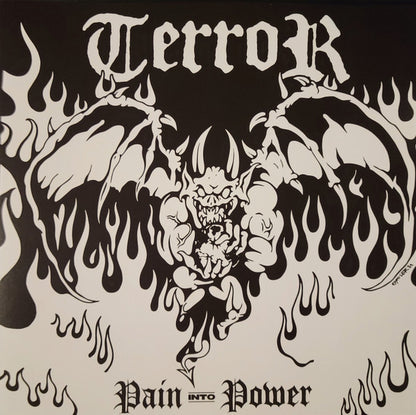 Terror (3) : Pain Into Power (LP, Album, Ltd, Ora)