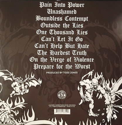 Terror (3) : Pain Into Power (LP, Album, Ltd, Ora)