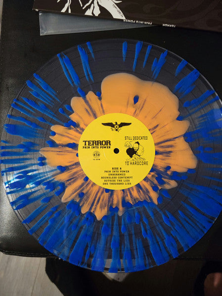 Terror (3) : Pain Into Power (LP, Album, Ltd, Ora)