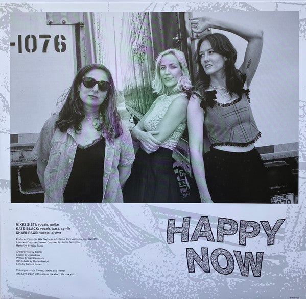 Thick (5) : Happy Now (LP, Album, Ltd, Ind)