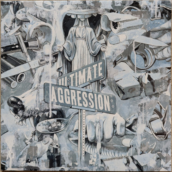 Year Of The Knife : Ultimate Aggression  (LP, Comp, Ltd, RP, Ele)