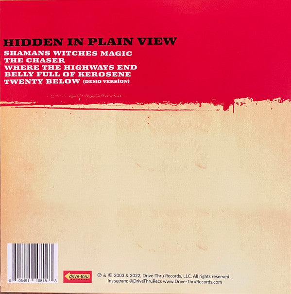 Hidden In Plain View : Hidden In Plain View (LP, EP, RE, Ora)