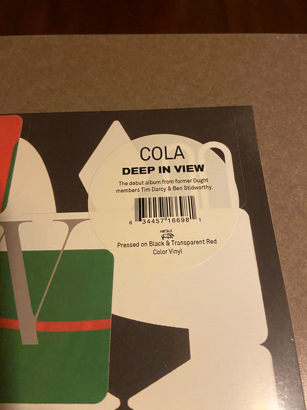 Cola (19) : Deep In View (LP, Album, Bla)
