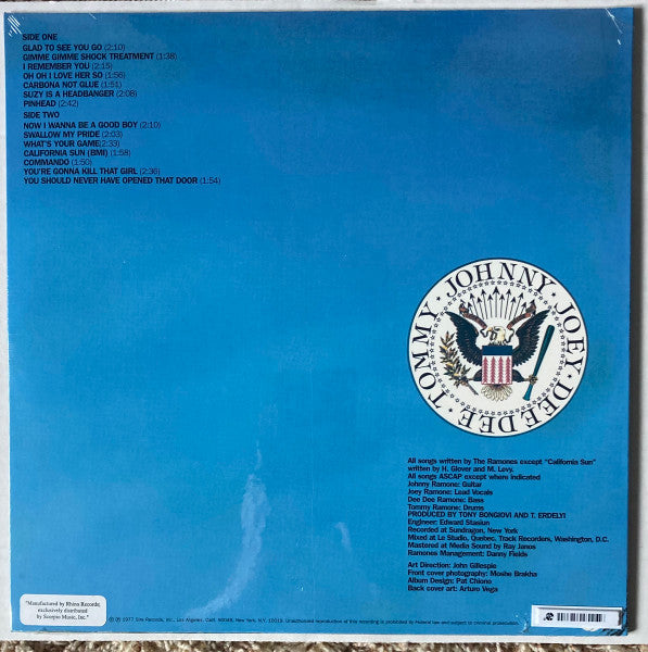 Ramones : Leave Home (LP, Album, RE, 180)