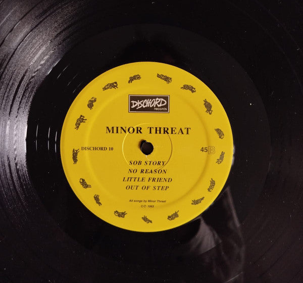 Minor Threat : Out Of Step (12", EP, RE, RM)