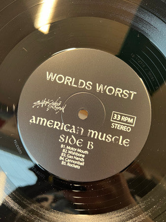 Worlds Worst : American Muscle  (LP)