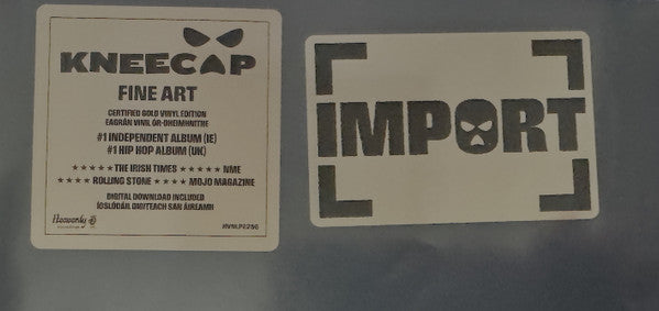 Kneecap (2) : Fine Art (LP, Ltd, Cer)