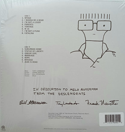 Descendents : Milo Goes To College (LP, Album, Ltd, RE, RM, Oce)