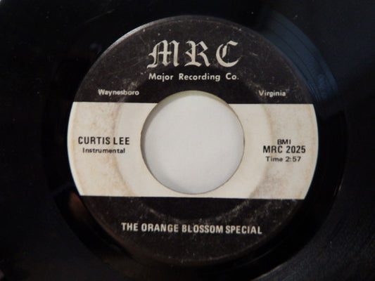 Curtis Lee (8) : The Orange Blossom Special / Fifty Year Ago Waltz (7")