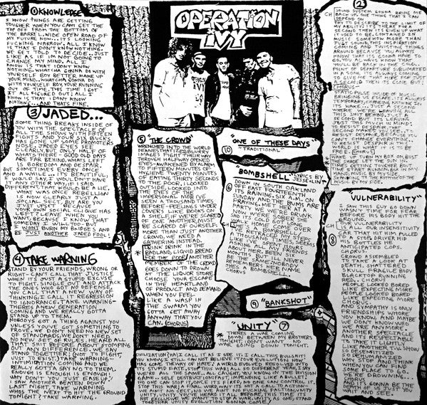 Operation Ivy : Energy (LP, Album, RE)