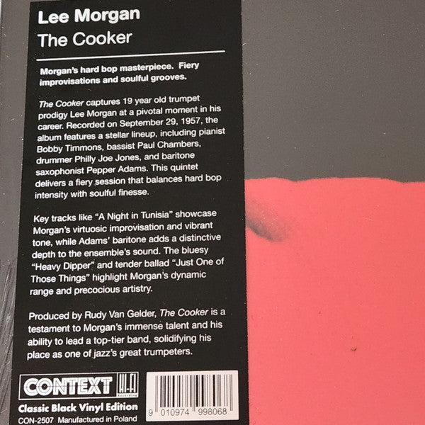 Lee Morgan : The Cooker (LP, Album, RE)