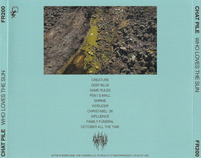 Chat Pile : Who Loves The Sun (CD, Album)