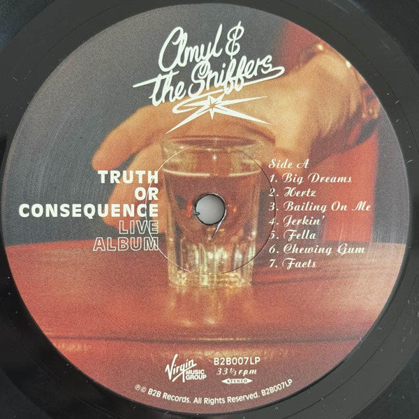 Amyl and The Sniffers :  Truth Or Consequence Live Album (LP, Album)