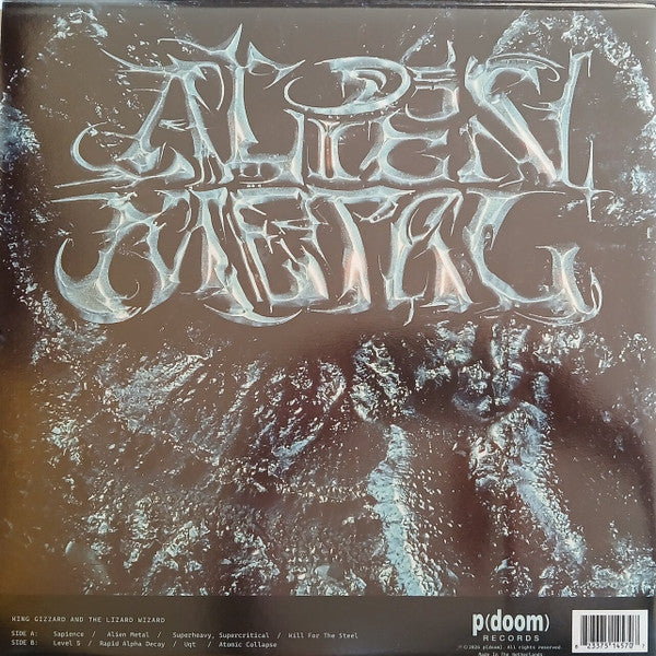 King Gizzard And The Lizard Wizard : Alien Metal (LP, Album, Bla)