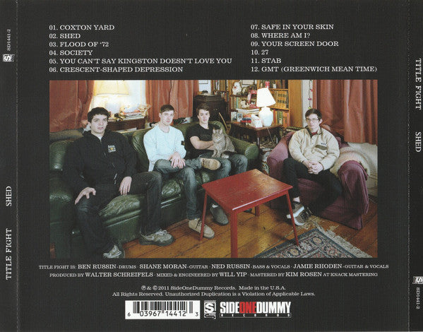 Title Fight : Shed (CD, Album)