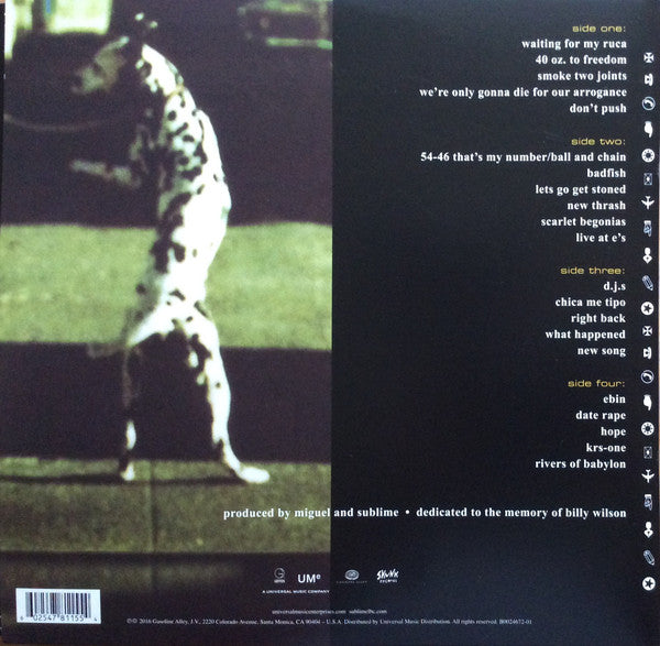 Sublime (2) : 40oz. To Freedom (2xLP, Album, RE, RM)