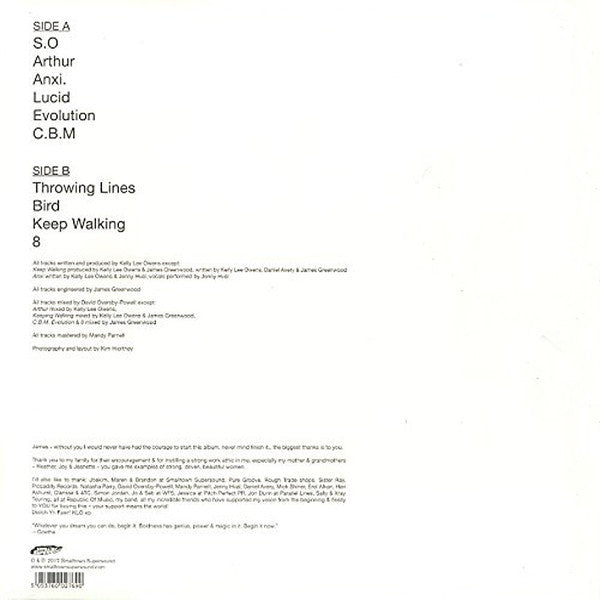 Kelly Lee Owens : Kelly Lee Owens (LP, Album + CD, Album)
